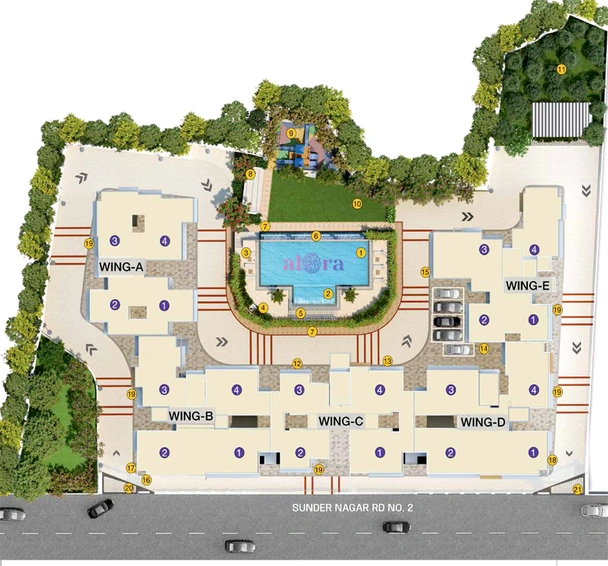 Master Plan of Kolte Patil Alora in Santacruz East, Mumbai - Image 92880