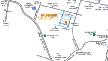 Location of Sreenidhi Serenity - Image 142459