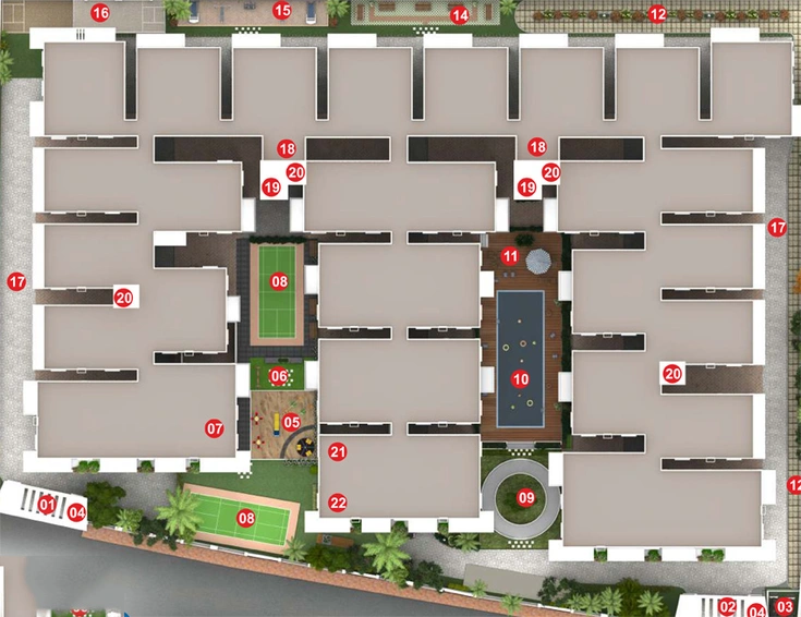 Master Plan of SS Snowdrop in Whitefield, Bangalore - Image 138123