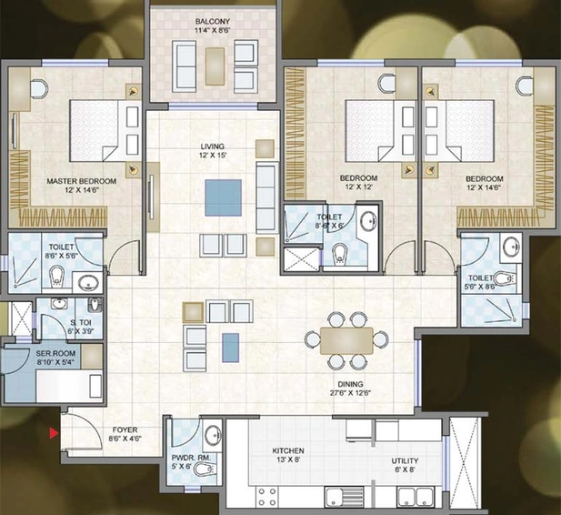 3 BHK Flat in Legacy Estilo in Yelahanka, Bangalore - Image 806667