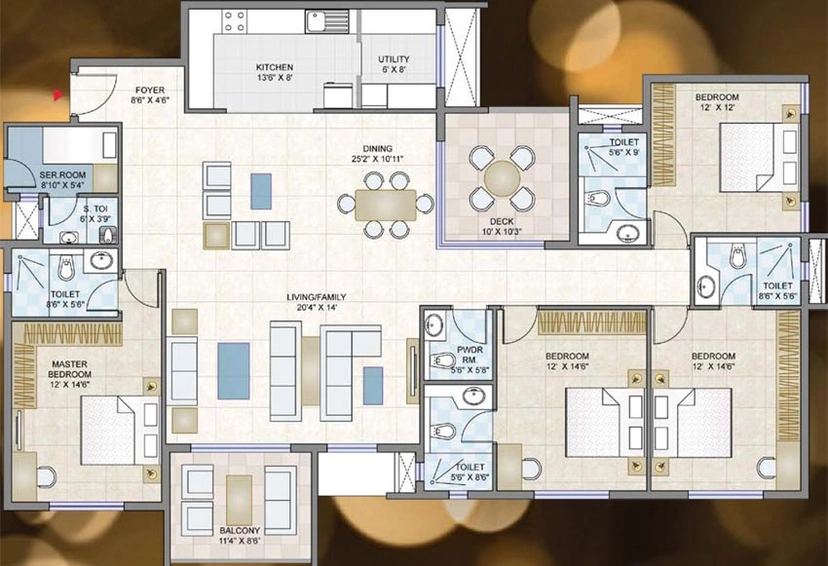 4 BHK Flat in Legacy Estilo in Yelahanka, Bangalore - Image 806668