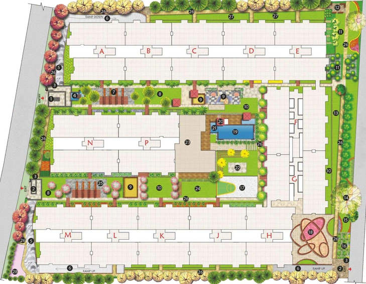 Master Plan of Sumadhura Soham in Whitefield, Bangalore - Image 142468
