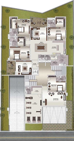 Master Plan of Legacy Madelia in Vasanth Nagar, Bangalore - Image 138141