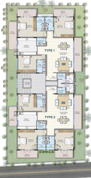 Master Plan of Legacy Mycon Duv in Vasanth Nagar, Bangalore - Image 138171