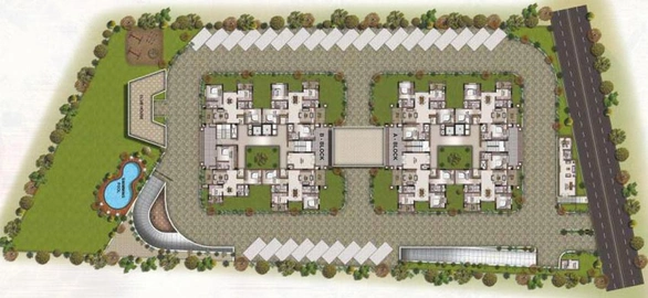 Master Plan of Legacy Saviero in Horamavu, Bangalore - Image 138252