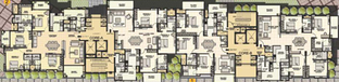 Floor Plan of August Grand in Kaikondrahalli, Bangalore - Image 144687