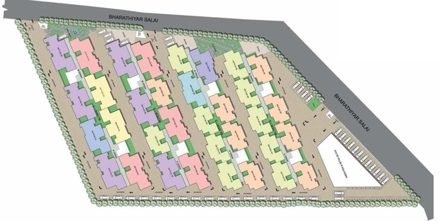 Master Plan of Newry Shanmita in Pallikaranai, Chennai - Image 138272