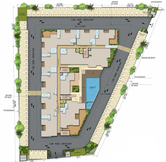 Master Plan of RWD Lemongraz in Ambattur, Chennai - Image 138289