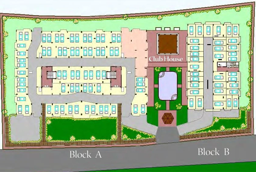 Master Plan of Surbacon Maple in Sarjapur, Bangalore - Image 138370