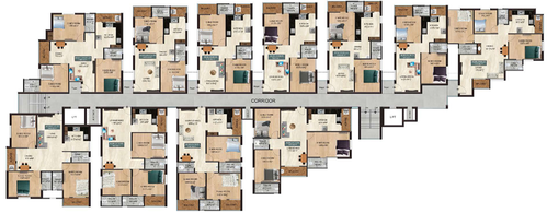 Floor Plan of The Nest Craft in Sholinganallur, Chennai - Image 138379
