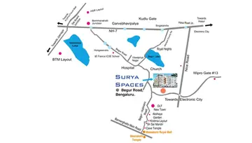 Location of Surya Spaces - Image 138396