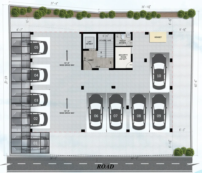 Master Plan of JKB Indra in Valasaravakkam, Chennai - Image 138526