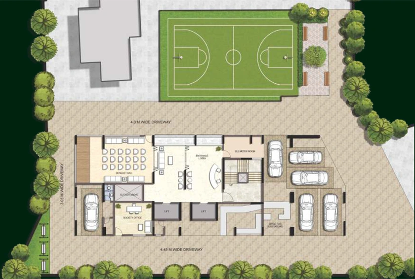 Master Plan of Pashmina Casa in Vile Parle West, Mumbai - Image 93149