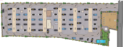 Master Plan of Colorhomes Berry in Padur, Chennai - Image 138602