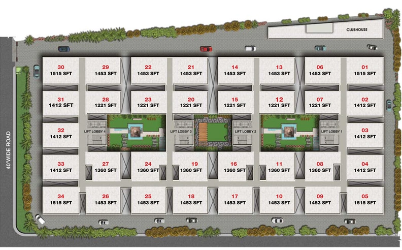Master Plan of Vedamsa Maa Srinivasam in Isnapur, Hyderabad - Image 138678