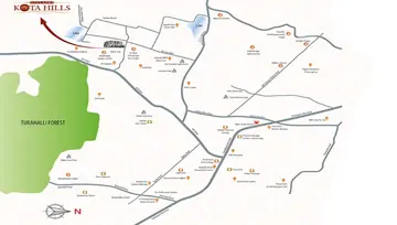 Location of Neeladri Kota Hills - Image 138843