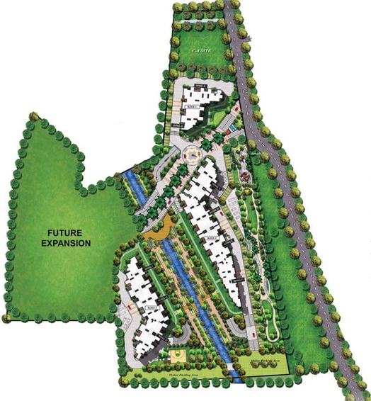 Master Plan of Pashmina Brookswoods in Budigere Road, Bangalore - Image 138885