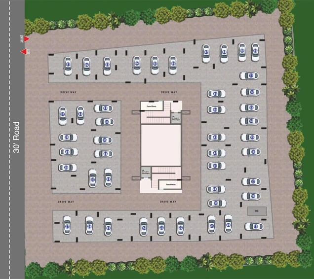 Master Plan of Poorvi Shreenivasa Grand in Kanakapura, Bangalore - Image 138918