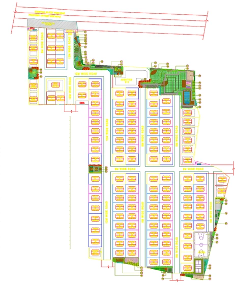 Master Plan of Vajra Aavaas Sahita in Gagillapur, Hyderabad - Image 138946