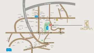 Location of Vajram IXORA - Image 138982