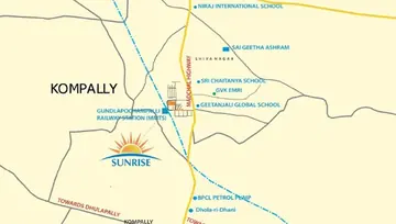 Location of Vasu Sri Sunrise - Image 139044