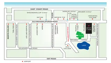 Location of Sabari Serenity - Image 139143