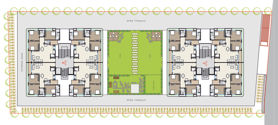 Master Plan of Kedar Heights in Mota Varachha, Surat - Image 93044