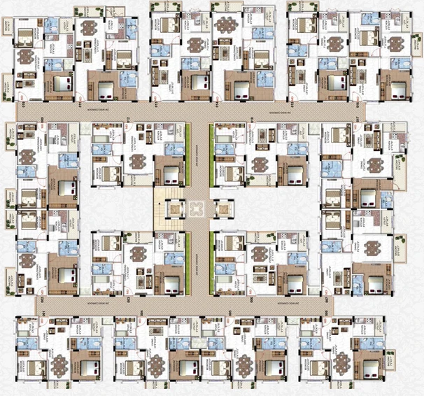 Floor Plan of Abhee Nandika in Chandapura, Bangalore - Image 144237