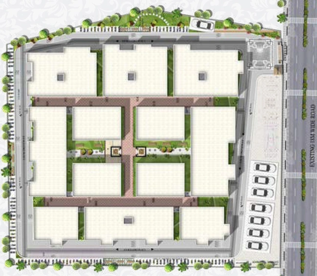 Master Plan of Abhee Nandika in Chandapura, Bangalore - Image 144238