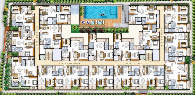 Master Plan of Expat Vida in Chandapura, Bangalore - Image 142498