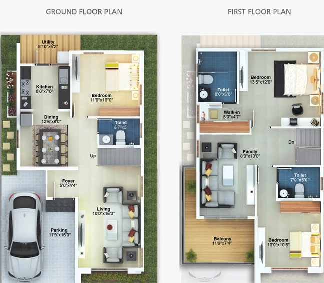 3 BHK House/Villa in Gitanjali Honey Pool in Whitefield, Bangalore - Image 807117