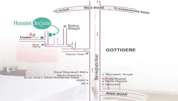 Location of Husaini Arcade - Image 144200