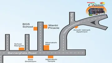 Location of Manjunatha Classic - Image 144182