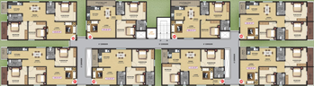 Floor Plan of Roshan Enclave in Begur, Bangalore - Image 143249