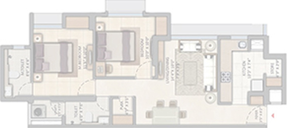 2 BHK Flat in QA Riverfront in Taloja, Navi Mumbai - Image 807201