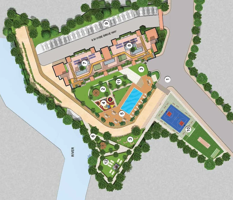 Master Plan of Konnark High Castle in Panvel, Navi Mumbai - Image 140184