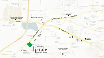 Location of Sidharth Upscale - Image 139403