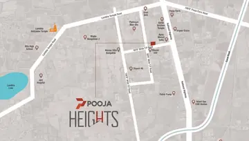 Location of Pooja Heights - Image 93371