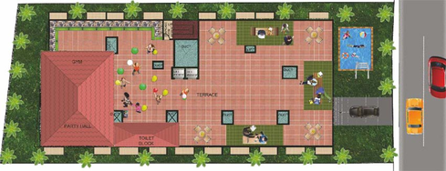 Master Plan of A Peace Paramount in Yelahanka, Bangalore - Image 139494