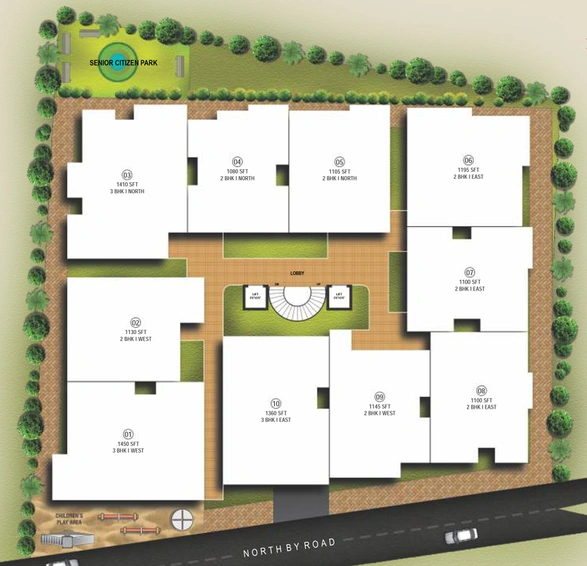 Master Plan of SNR Windmill in Bannerghatta, Bangalore - Image 139609