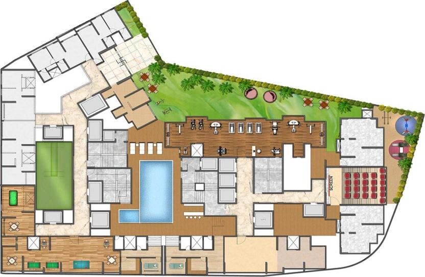 Master Plan of Akshay Avneesh Imperium in Mulund East, Mumbai - Image 139674