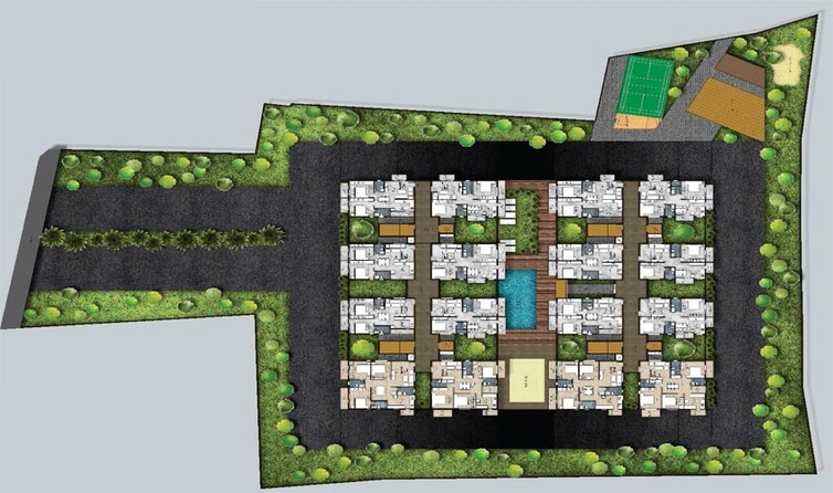 Master Plan of Candeur Rise in Varthur, Bangalore - Image 139688