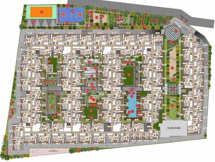 Master Plan of Casagrand Amor in Begur, Bangalore - Image 139709