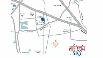 Location of Shree Hari Darshan Sky - Image 93200