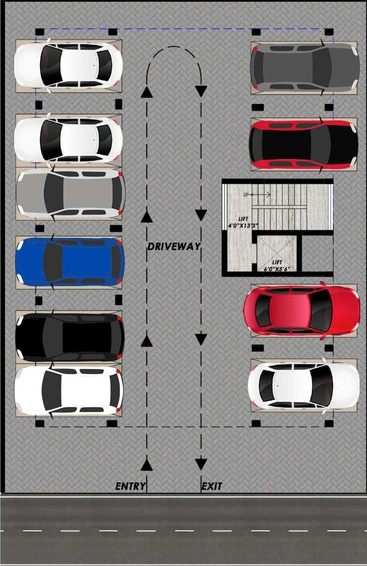 Master Plan of Honour Falcon Eyrie in Besant Nagar, Chennai - Image 139748