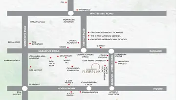 Location of Casagrand Florella - Image 139764