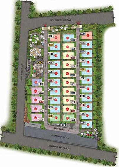 Master Plan of Casagrand Florella in Sarjapur, Bangalore - Image 139765