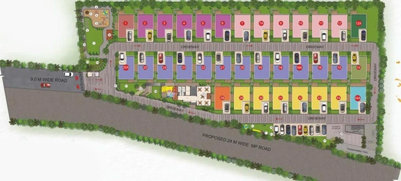 Master Plan of Casagrand Florella 2 in Sarjapur, Bangalore - Image 139792