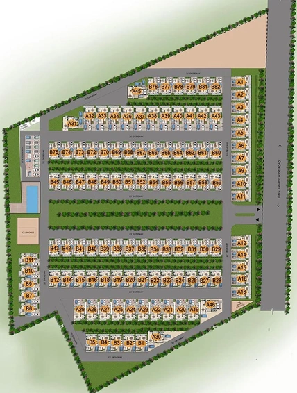 Master Plan of Casagrand Luxus in KR Puram, Bangalore - Image 139808