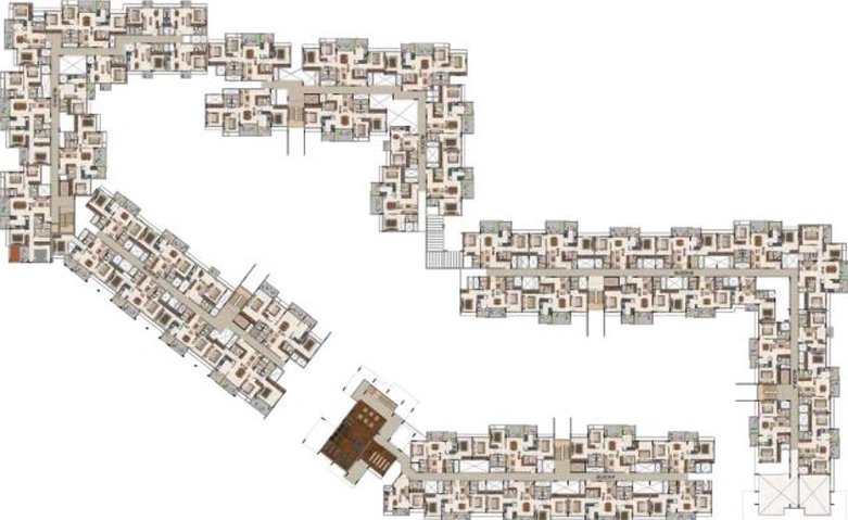 Floor Plan of Casagrand Royce in Hoodi, Bangalore - Image 139845